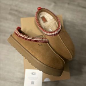 COPY - Ugg Tazz Tasman Platform Slippers Chestnut Brown New